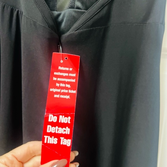 NWT Chic Black Backless Maxi Gown size 12 - Picture 10 of 10